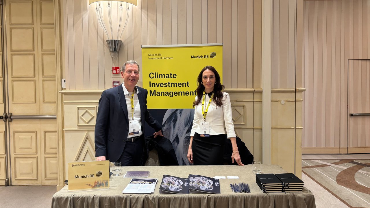 Institutional investors reviewing Munich Re Investment Partners news and updates