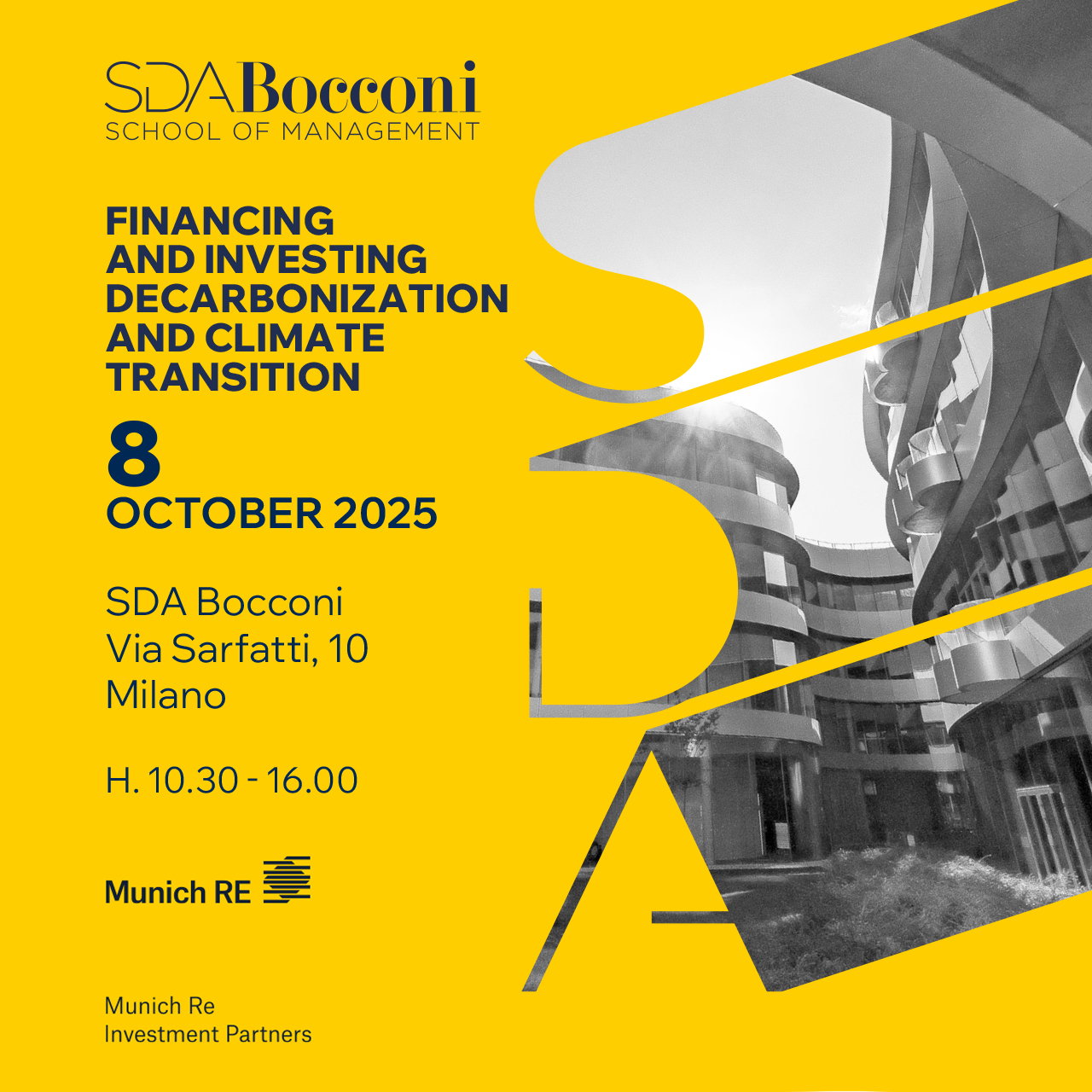 Agenda invitation banner - yellow background