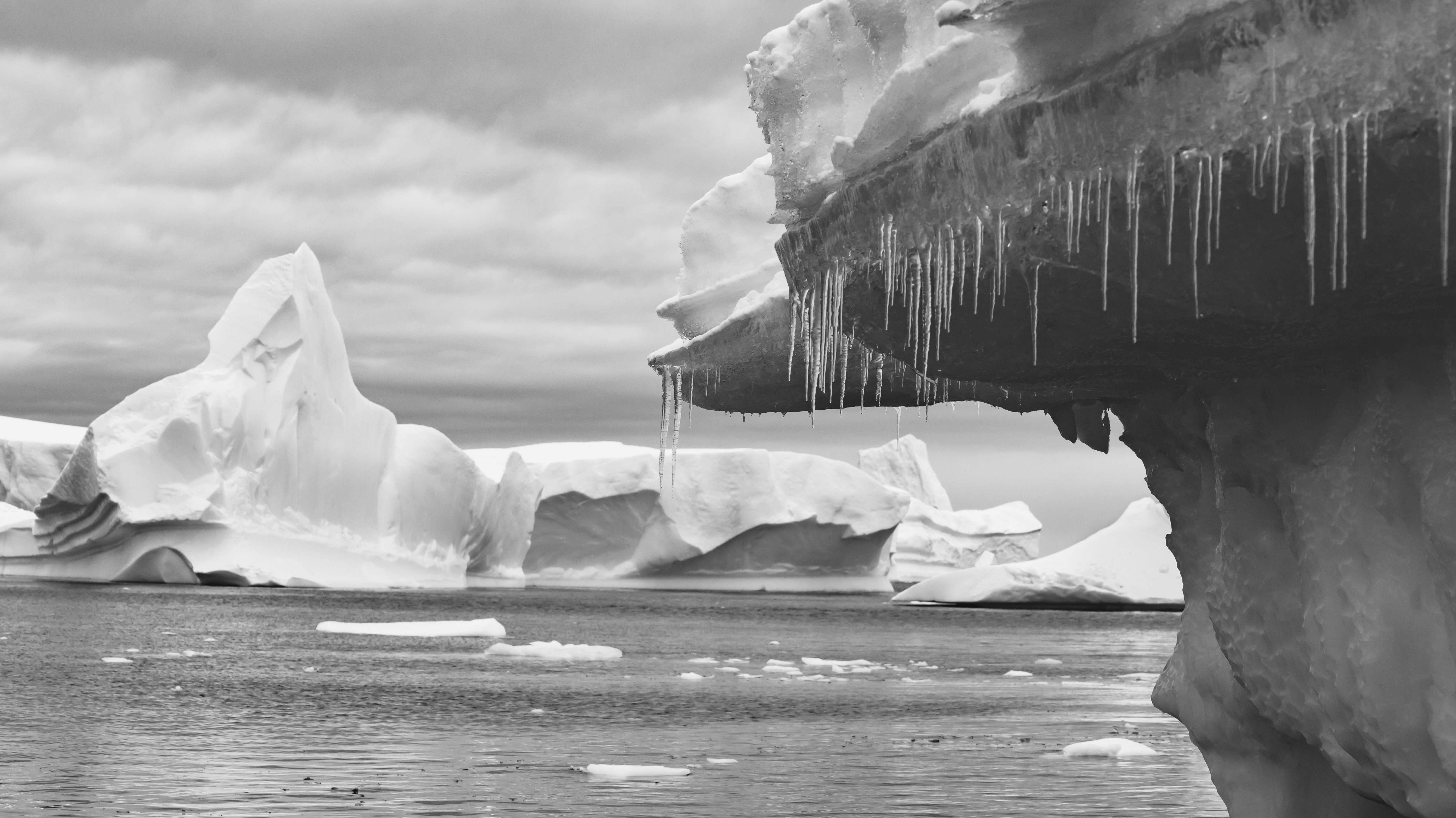 Photo of melting iceberg